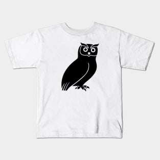 Owl Silhouette Kids T-Shirt